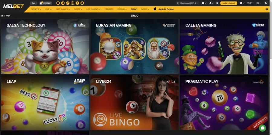 Jeetbuzz App Bingo - Jeetbuzz App 6 Play Bingo at Melbet Casino